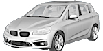 BMW F45 U2837 Fault Code